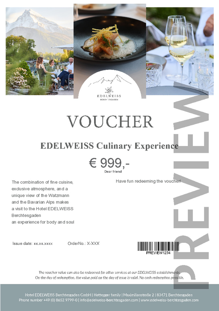 Culinary Value Voucher