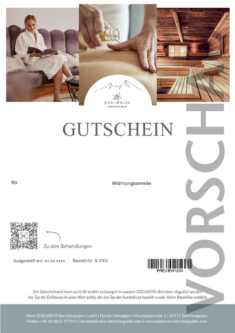 Anwendungs-Gutschein