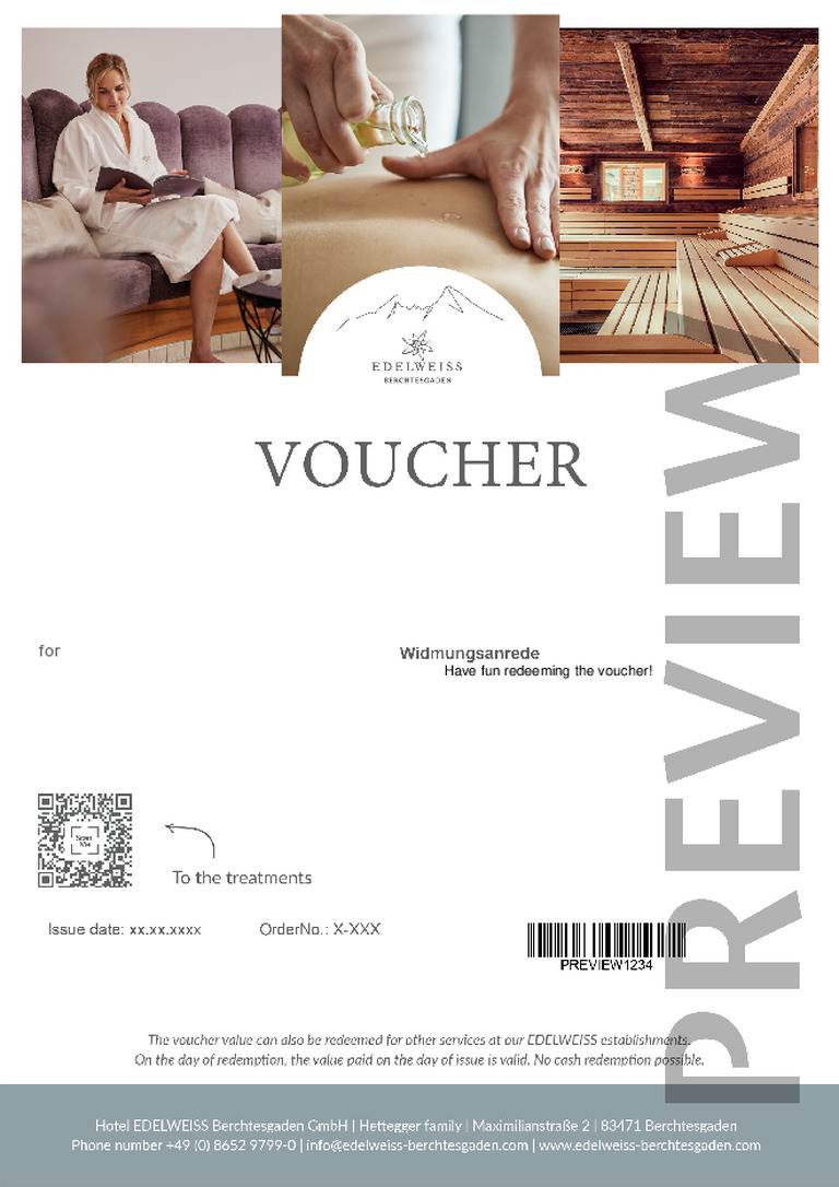Application voucher